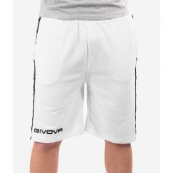 Spodenki sportowe Givova Terry Band Białe S. Białe szorty sportowe Givova, bez wzorów, z bawełny. Za 104.34 zł.