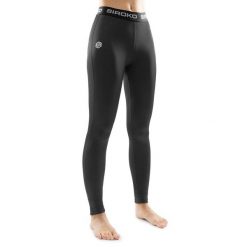 Damskie narciarskie legginsy termoaktywne Sporty zimowe Siroko Baum. Czarne bielizna termoaktywna damska SIROKO, bez wzorów, z tkaniny, sportowe. Za 256.00 zł.