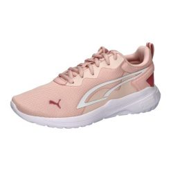 Buty treningowe damskie Puma Allday Active JR. Czerwone buty treningowe Puma, bez wzorów, z materiału, bez zapięcia, na jogę i pilates. Za 251.00 zł.