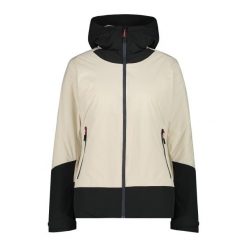 Kurtka narciarska damska z odpinanym kapturem CMP. Białe kurtki narciarskie CMP, xs, bez wzorów, narciarskie. W wyprzedaży za 642.35 zł.