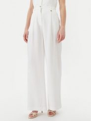 LOLA CASADEMUNT Spodnie palazzo LS2514010 Czerwony Wide Leg. Czerwone spodnie materiałowe LOLA CASADEMUNT, bez wzorów, z lyocellu. Za 319.99 zł.