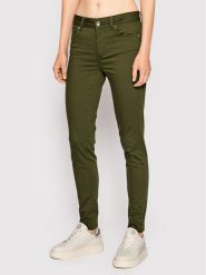 Liu Jo Spodnie materiałowe WF2362 T7144 Zielony Skinny Fit. Zielone spodnie materiałowe Liu Jo, bez wzorów, z materiału. Za 489.99 zł.