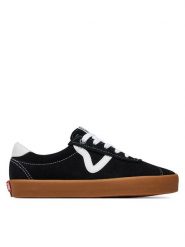 Vans Tenisówki Sport Low VN000CQRB9M1 Czarny. Czarne trampki sportowe Vans, bez wzorów, ze skóry, bez zapięcia, tenisowe. Za 249.99 zł.