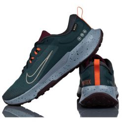 Buty Do Biegania Damskie Nike Juniper 2 Gtx V2 Trail. Zielone buty do biegania Nike, bez wzorów, bez zapięcia, do biegania. Za 396.00 zł.