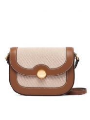 Furla Torebka Moonlight S WB01887 BX3542 CN TCO00 Beżowy. Brązowe listonoszki Furla, bez wzorów, z materiału, bez dodatków. Za 1,479.00 zł.