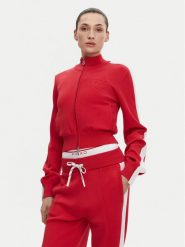PINKO Bluza Wellington Maglia 104738 A2FQ Czerwony Regular Fit. Czerwone bluzy Pinko, xl, bez wzorów, z wiskozy, bez kaptura. Za 939.99 zł.