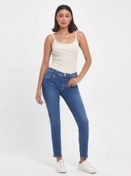 LTB Dżinsy "Jonna B" - Skinny fit - w kolorze niebieskim rozmiar: W25/L34. Niebieskie jeansy LTB, l, z aplikacjami, klasyczne. Za 92.64 zł.
