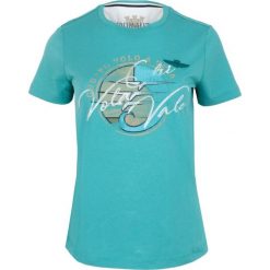 T-shirt Aeronautica Militare. Niebieskie t-shirty xs, bez wzorów, bez kołnierzyka, bez ramiączek. Za 369.00 zł.