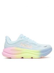 Hoka Buty do biegania BONDI 9 116012 Turkusowy. Niebieskie buty do biegania HOKA, bez wzorów, z materiału, bez zapięcia, do biegania. Za 799.99 zł.