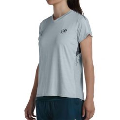 Bullpadel Women's Short Sleeve T-shirt Larda. Szare t-shirty bullpadel, s, bez wzorów, sportowe, bez kołnierzyka, bez ramiączek. W wyprzedaży za 207.35 zł.
