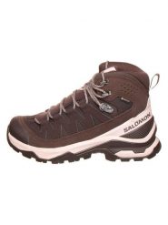 SALOMON Skórzane buty trekkingowe "Quest Echo Gore-Tex" w kolorze brązowym rozmiar: 41 1/3. Brązowe buty trekkingowe Salomon, z gore-texu, bez zapięcia. Za 624.95 zł.