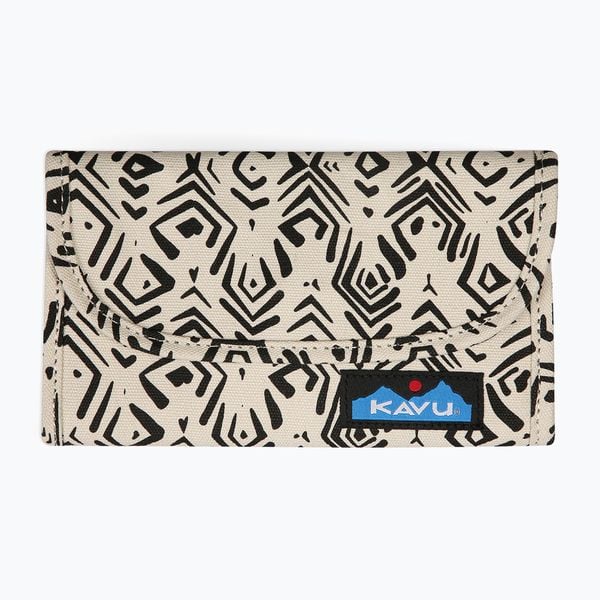 Portfel KAVU Big Spender. Brązowe portfele KAVU, bez wzorów. Za 129.99 zł.