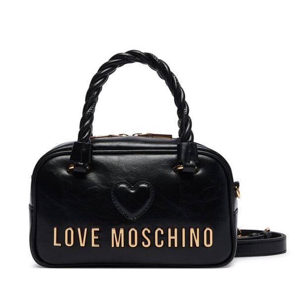 Torebka LOVE MOSCHINO. Czarne torebki klasyczne Love Moschino, bez wzorów, klasyczne, bez dodatków. Za 811.99 zł.