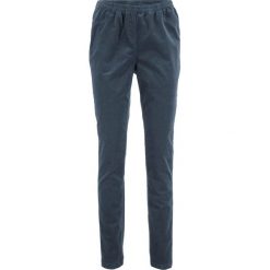 Legginsy sztruksowe ze stretchem bonprix nocny niebieski. Legginsy marki bonprix. Za 54.99 zł.