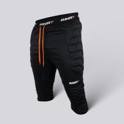 Spodnie bramkarskie dla dzieci Rinat 3/4 Pants Egotiko Czarne. Czarne szorty RINAT, bez wzorów, z poliesteru, sportowe. Za 204.00 zł.