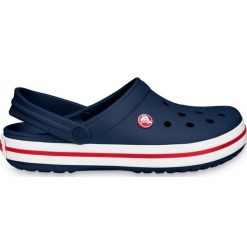 Chodaki Crocs Crocband. Białe klapki Crocs, bez wzorów, do pływania. W wyprzedaży za 160.85 zł.