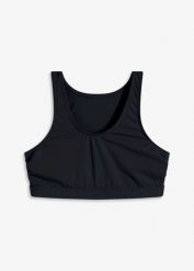 Biustonosz bikini bustier. Czarne bikini bonprix, bez wzorów. Za 97.99 zł.
