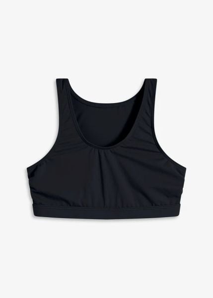 Biustonosz bikini bustier. Czarne bikini bonprix, bez wzorów. Za 97.99 zł.