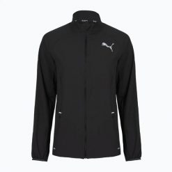 Kurtka damska Puma Run Elite Ultraweave. Czarne kurtki do biegania Puma, xs, bez wzorów, z materiału, bez kaptura, do biegania. Za 249.99 zł.