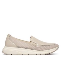 Półbuty Caprice. Brązowe półbuty wsuwane Caprice, bez wzorów, bez obcasa, na płaskiej podeszwie. Za 399.99 zł.