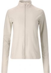 Damska bluza dresowa zapinana na zamek Athlecia Krosa. Brązowe bluzy bez kaptura Athlecia, bez wzorów, z dresówki, bez kaptura, na fitness i siłownię. Za 233.50 zł.