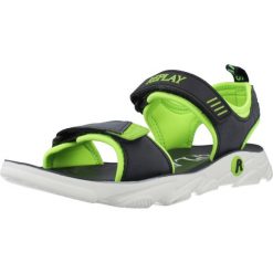 Sandały REPLAY JARRETH 2 Czarny. Czarne sandały Replay, bez wzorów, z syntetyku, sportowe, bez obcasa, bez zapięcia. Za 190.99 zł.