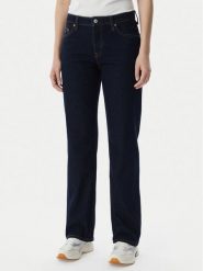 Tommy Jeans Jeansy Sophie DW0DW23584 Granatowy Straight Fit. Niebieskie jeansy Tommy Jeans, bez wzorów, z bawełny. Za 329.99 zł.
