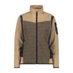 Kurtka damska CMP. Brązowe kurtki CMP, bez wzorów, bez kaptura. Za 347.00 zł.