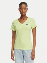 HUGO T-Shirt Classic 50513667 Zielony jasny Slim Fit. Zielone t-shirty Hugo, xs, bez wzorów, z bawełny, bez kołnierzyka, bez ramiączek. Za 199.99 zł.