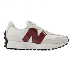 Buty 327 Rozmiar 37.5 - WS327JWC Biały. Białe buty do biegania New Balance, bez wzorów, bez zapięcia, do biegania. Za 607.45 zł.