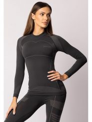 Spaio Koszulka termiczna "Thermo-Evo" w kolorze antracytowo-szarym rozmiar: M. Czarne t-shirty sportowe Spaio, m, bez wzorów, z materiału, bez ramiączek, outdoorowe. Za 166.88 zł.