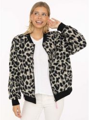 Zwillingsherz Kurtka "Classic Leo" w kolorze szaro-czarnym rozmiar: XL. Czarne kurtki Zwillingsherz, xl, bez wzorów, bez kaptura. Za 302.35 zł.