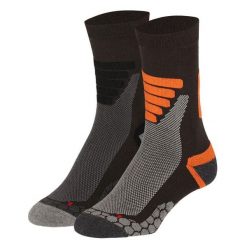 Skarpety turystyczne unisex - Multi zielone - 2 pary. Zielone skarpetki XTREME, bez wzorów, z elastanu. W wyprzedaży za 121.30 zł.