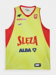 4F Tank top replika domowy z sezonu 2023/24 damski 4F x 1KS Ślęza Wrocław - multikolor XXL. Topy 4f, l, bez wzorów, z dzianiny, bez kołnierzyka, bez ramiączek. W wyprzedaży za 79.99 zł.