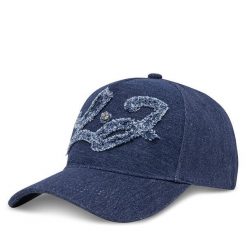 Czapka z daszkiem Liu Jo. Niebieskie czapki z daszkiem Liu Jo, bez wzorów. Za 129.99 zł.