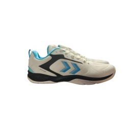 Buty halowe Hummel Speed Court. Białe buty treningowe Hummel, bez wzorów, z gumy, bez zapięcia, do koszykówki. Za 384.00 zł.
