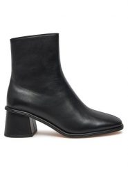 Coach Botki Gigi Bootie CX017 Czarny. Czarne botki Coach, bez wzorów, ze skóry, bez obcasa, na słupku, bez zapięcia. Za 1,019.00 zł.