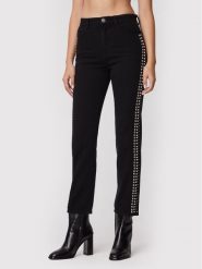 Pinko Jeansy Urlo 5 1J111F A0A3 Czarny Regular Fit. Czarne jeansy Pinko, bez wzorów, z bawełny. Za 749.99 zł.