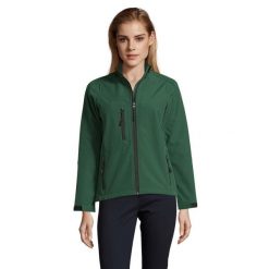 Kurtka damska Sol's Roxy. Zielone kurtki SOL'S, l, bez wzorów, z elastanu, eleganckie, bez kaptura. Za 223.50 zł.