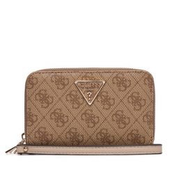 Portfel Guess. Brązowe portfele Guess, z aplikacjami. Za 259.99 zł.