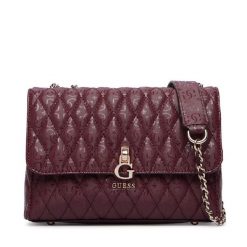 Torebka Guess. Czerwone kopertówki Guess, z aplikacjami, wizytowe, bez dodatków. Za 584.99 zł.