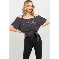T-shirt damski Emporio Armani 3LTT30-TJCXZ-1993. T-shirty Emporio Armani, bez wzorów, bez kołnierzyka, bez ramiączek. Za 269.10 zł.