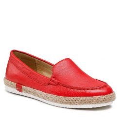 Espadryle Lasocki. Czerwone espadryle Lasocki, bez wzorów, bez obcasa. Za 229.99 zł.