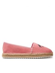 Tommy Jeans Espadryle Tjw Varsity Espadrille EN0EN02470 Różowy. Czerwone espadryle Tommy Jeans, bez wzorów, z jeansu, bez obcasa. Za 179.99 zł.