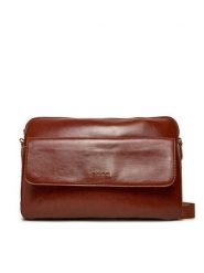 Nobo Torba na laptopa BAGT901-K016 Brązowy. Brązowe torby na laptopa NOBO, bez wzorów, ze skóry. Za 119.99 zł.
