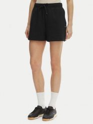 Lacoste Szorty sportowe GF9991 Czarny Regular Fit. Czarne szorty sportowe Lacoste, bez wzorów, z bawełny. Za 359.99 zł.