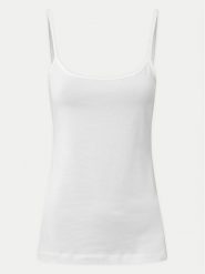 JOOP! Top 30042651 Biały Regular Fit. Białe topy Joop!, bez wzorów, z bawełny, bez kołnierzyka, bez ramiączek. Za 109.99 zł.