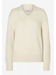 More & More Sweter w kolorze beżowym rozmiar: 44. Brązowe swetry More & More, bez wzorów, bez ramiączek. Za 139.95 zł.