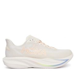 Buty do biegania Hoka. Brązowe buty do biegania HOKA, bez wzorów, bez zapięcia, do biegania. Za 729.99 zł.
