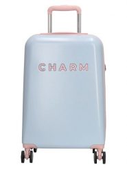 Charm Walizka w kolorze błękitnym - 36 x 55 x 20,5 cm rozmiar: onesize. Niebieskie walizki Charm. Za 217.99 zł.